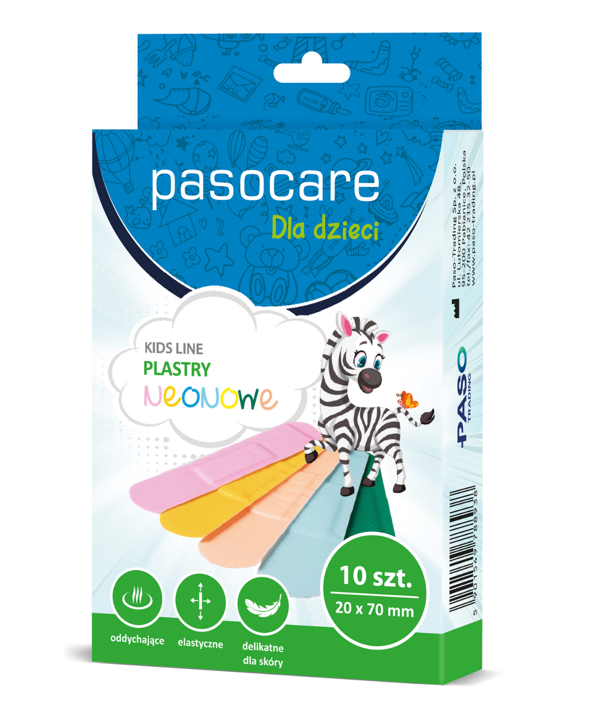 KIDS LINE Plastry neonowe dla dzieci